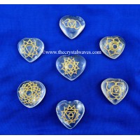 Crystal Heart Chakra Engraving Set